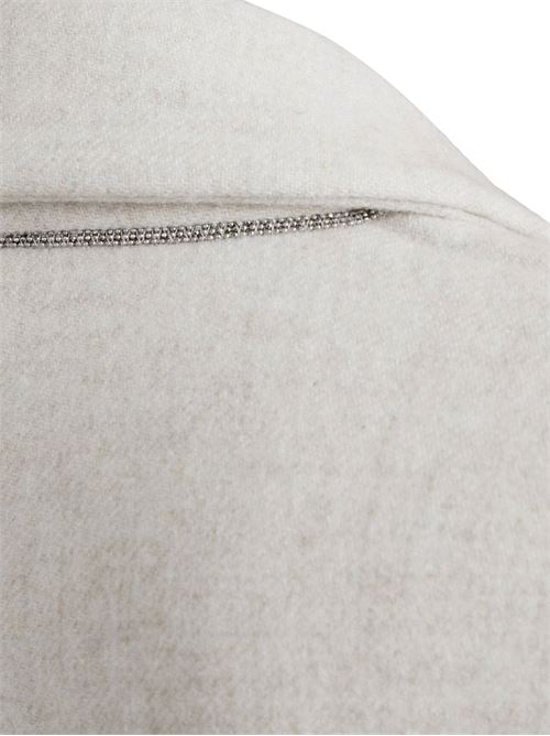 Giacca misto cashmere bianco Brunello Cucinelli | MD5587322C9610